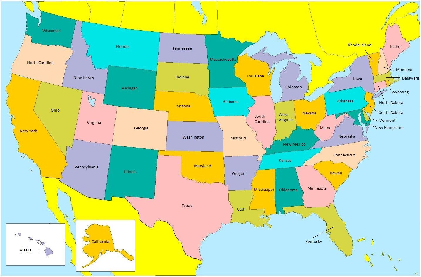 Mapa Dels Eua Mapa Si Eua Nord America America